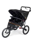 Out n About Nipper Sport Double V5 Pushchair - Black, Black