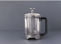 La Cafetiere Roma 4 Cup / 650ml Cafetiere Stainless Steel Silver Brand New
