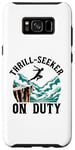 Galaxy S8+ Thrill Seeker On Duty Cliff Jumper Cliff Jumping Diving Case