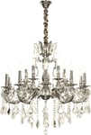 Allington Takkrona 15-Arm Antiksilver