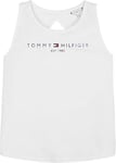 Tommy Hilfiger Girl's Graphic Tanktop Shirt, White, 3