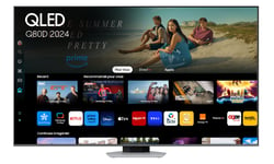 Samsung TV AI QLED 85 Q80D 2024, 4K - Neuf