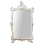 Biscottini Miroir Vintage 120 x 65 cm | Miroir Mural Salle de Bain et Chambre à Coucher | Miroir entrée