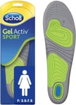 Scholl Women's Gel Activ Sport Insoles UK Size 3.5-7.5