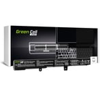 Green Cell PRO 0B110-00250100 0B110-00250100M A31LJ91 A31N1319 A41N1308 CKSE14122 OB110-00250100 OB110-00250100M X45Li9C YU12008-13007D Battery for Asus Laptop (2600mAh 14.4V Black)