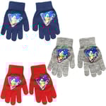 2-Pack Sonic the Hedgehog Vantar Fingervantar One Size multicolor one size