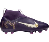 Mercurial Superfly 10 Academy Mbappé FG/MG JR fotbollsskor Dam GRAND PURPLE/PALE IVORY 5