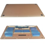 Case For Apple MacBook 12" A1534 Gold Replacement Bottom Base Cover With Feet