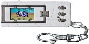 Bandai Digimon Colour Ver 2 Original White Cyber Pet | Digital Monster Electronic Game Lets You Raise And Battle Digimon As Your Virtual Pets | Retro Handheld Games Make Great Girls And Boys Toys