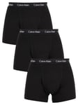 Calvin Klein3 Pack Cotton Stretch Trunks - Black