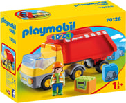 Playmobil 70126 1.2.3 Dump Truck for Children 18 Months