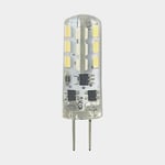1852-Marine LED-lampa 1852-Marine, 10 - 36 V DC, 1.5 W, Ø9 x 25 mm, G4 (sidopinnar), med varmvitt sken, 2-pack