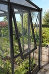 Sidofönster växthus helena antracit 600 x 900 mm vitavia