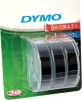 Dymo Omega - Teip Embosser 9mmx3m sort (3) S0847730 51946