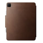 Nomad Folio Cuir Magnétique Apple Pencil compatible iPad Pro 12.9 (6th/5th/4th/3rd gen) Marron