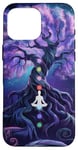 Chakra Méditation Arbre Nature Univers Éléments Coque pour iPhone 16 Pro Max
