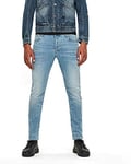 G-STAR RAW Men's 3301 Slim Jeans, Blue (lt indigo aged 51001-8968-8436), 40W / 36L