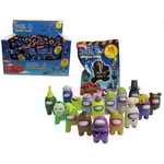 6-pack Among Us Crewmate-figurer Mystery Bag S2