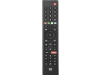 One For All TV Replacement Remotes alternativ TV-fjärrkontroll Grundig, TV, IR trådlös, Tryckknappar, Svart