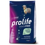 Prolife Grain Free Adult Sensitive Medium/Large Fisk och potatis - 10 kg