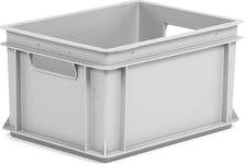 Arca lagerback, 20 liter, (LxBxH) 40x30x23 cm, grå