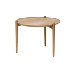 Design House Stockholm Aria soffbord o90 cm Ek 42,5 cm
