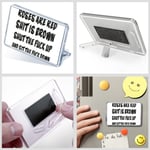 Funny Quotes Modern Classic Fridge Magnet - Roses Are Red Quote Fun Gift #13235