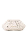 Valentino Ocarina Quilted Framed Crossbody Clutch Bag, White, Women