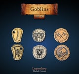 Metal Coins Goblin (24 st)