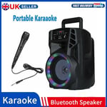 Portable Wireless Karaoke Bluetooth Speaker Ultra Loud Stereo Super Bass Machine