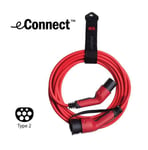 DEFA eConnect Red MODE3 T2-T2 3F 32A 7.5M 22 kW 32 A, 7.5 m