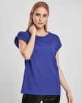 Urban Classics Ladies Extended Shoulder Tee (Blue Purple, XS) XS Blue Purple