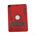 Housse De Tablette Avec Porte-Crayon, Protection En Silicone Portable 10.2 Rouge