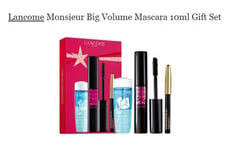 LANCOME ❤️ MONSIEUR BIG VOLUME Mascara GIFT SET ❤️Mascara, Crayon Khôl, Cleanser