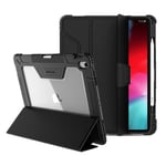 NILLKIN iPad Pro 12.9 tum (2018) bumper plånboksfodral - svart