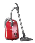 SEBO 92623GB Airbelt E1 Red +Boost, Cylinder Vacuum, Rhodium Red
