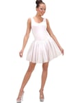 Vit Tutu Ballerina Underkjol