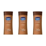 Vaseline Essential Moisture Cocoa Radiant Lotion 200 ml - Pack of 3