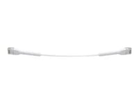 Ubiquiti Unifi - Patch-Kabel - Rj-45 (Hane) Till Rj-45 (Hane) - 10 Cm - 3 Mm - Cat 6 - Startad - Vit (Paket Om 50)