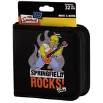 J-straps Etui simpsons Pour 32 CD / DVD Omer Springfield Rocks