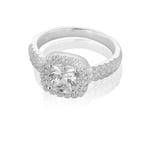 CAROLINA GYNNING Glamorous Ring Silver 19.5