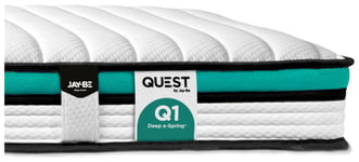 Jay-Be Quest Q1 Eco Deep E-Sprung Kids Single Mattress