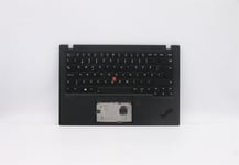 Lenovo Carbon X1 8th Keyboard Palmrest Top Cover Swedish Finnish 5M10Z27491