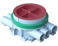 ABB Kopplingsdosa  AU67 13/26mm