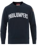 Parajumpers Caleb Cotton Sweater M Navy (Storlek L)