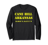 Cane Hill Arkansas Coordinates Souvenir Long Sleeve T-Shirt