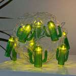 Konstsmide Season LED-valoketju Kaktukset, paristokäyttöinen