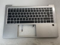 For HP EliteBook 840 Aero G8 M51617-061 Italian Palmrest Keyboard Top Cover NEW