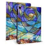 liukaidsfs Ipad case Stained Glass Window Inspiration Gallery Slim Lightweight Smart Shell Stand Cover Case for iPad mini4/5 (7.9inch)