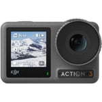 Action Camera - DJI - OSMO Action 3 Standard Combo - 4K/120 IPS - HorizonStoady - Svart